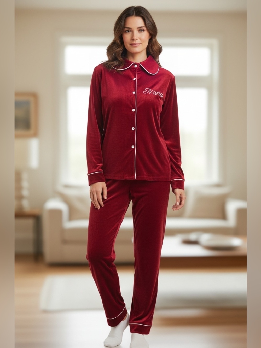 KIDS TALES velvet “NANA” pajamas